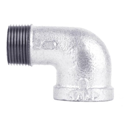B & K STZ Industries 1/2 in. FIP each X 1/2 in. D MIP Galvanized Malleable Iron 90 Degree Street Elbow 311UPSE90-12